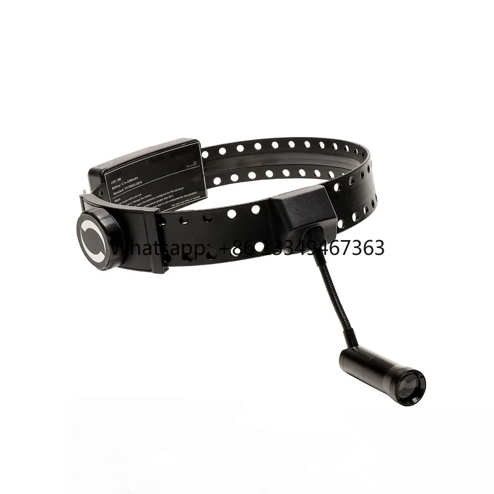 Dental Oral Ear Nose Throat Headlamp LED Headlamp with Adjustable Brightness Head Mounted 5W Headlamp