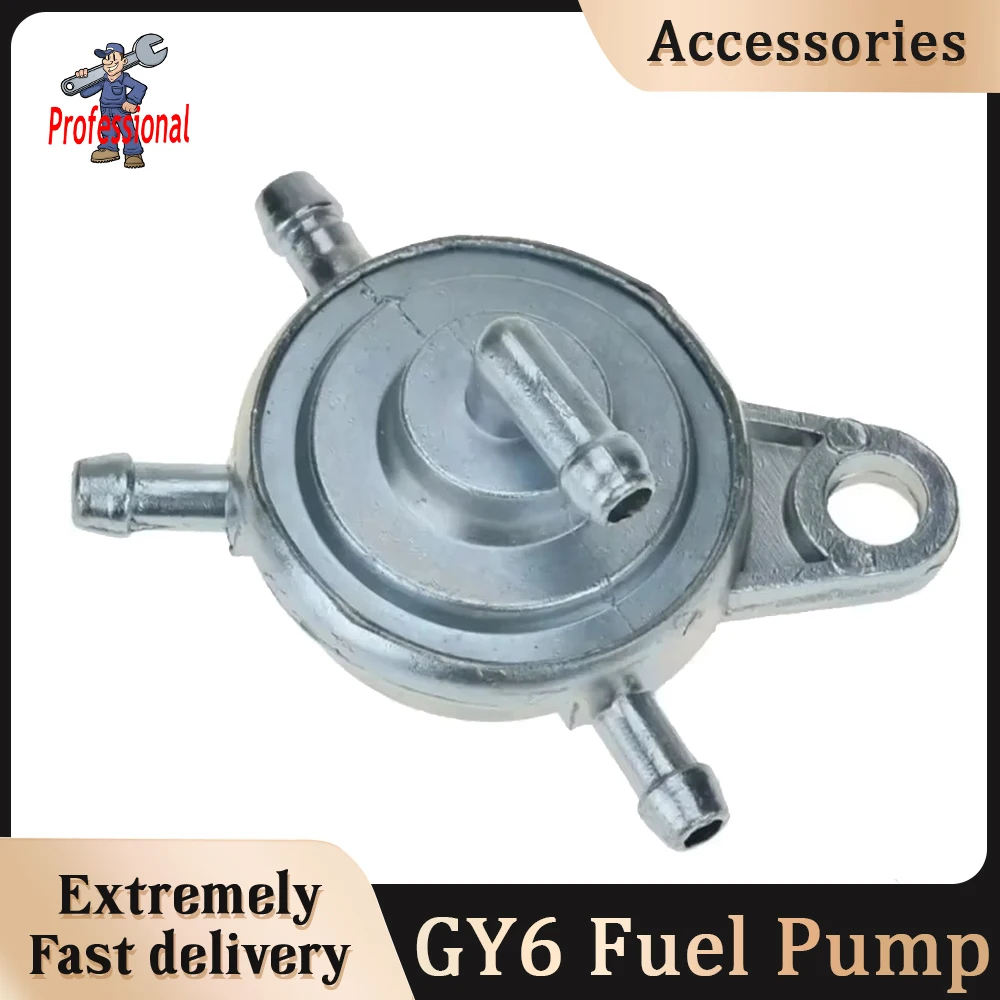 

Vacuum Fuel Pump ATV Motorcycle 2 Port Vacuum Negative Pressure Switch Oil Tank Integral GY6 Split Oil AG50 Gy6 50cc 150cc