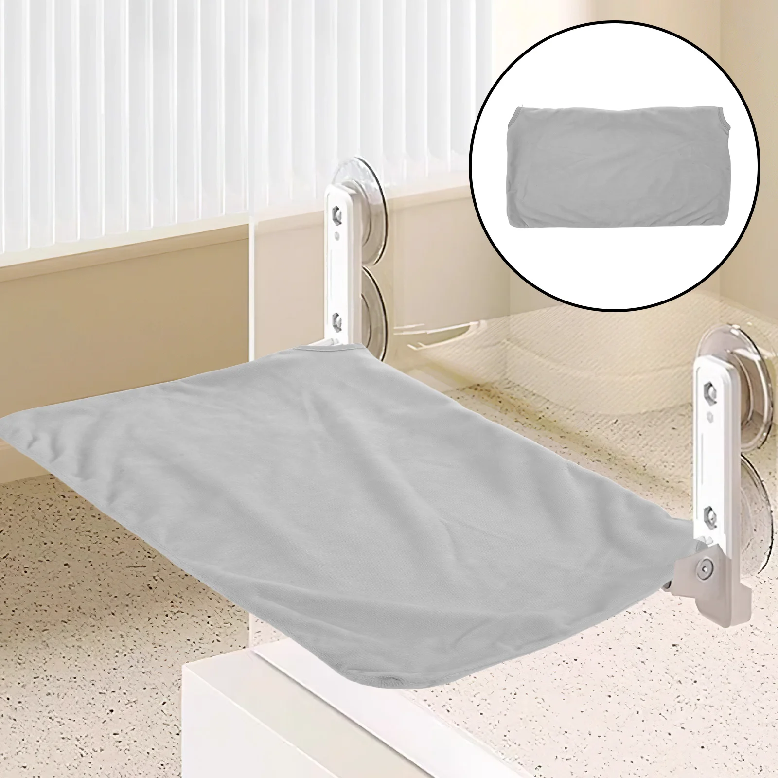 

Cat Window Hammock Cover Replacement Breathable Washable Detachable Zippered Pet Bed Protector Slipcover Window Perch