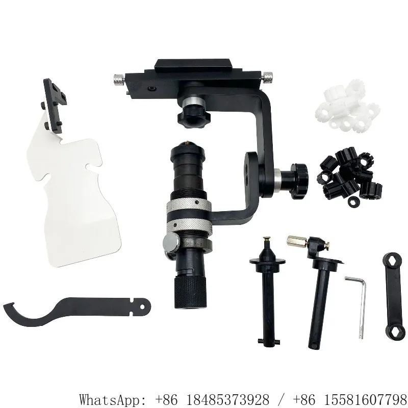 Adjustable Jewelry Inlay Vise Stand Full Set Fittings Rotating Ring Fixing Clamp for Jewel Carving & Stone Setting Operation