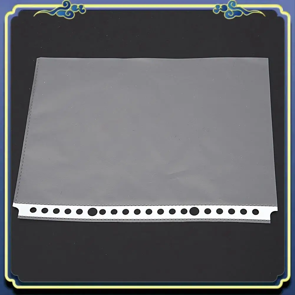 

A86P — упаковка из 400 прозрачных перфорированных карманов формата А5 — пластиковые полиэтиленовые папки