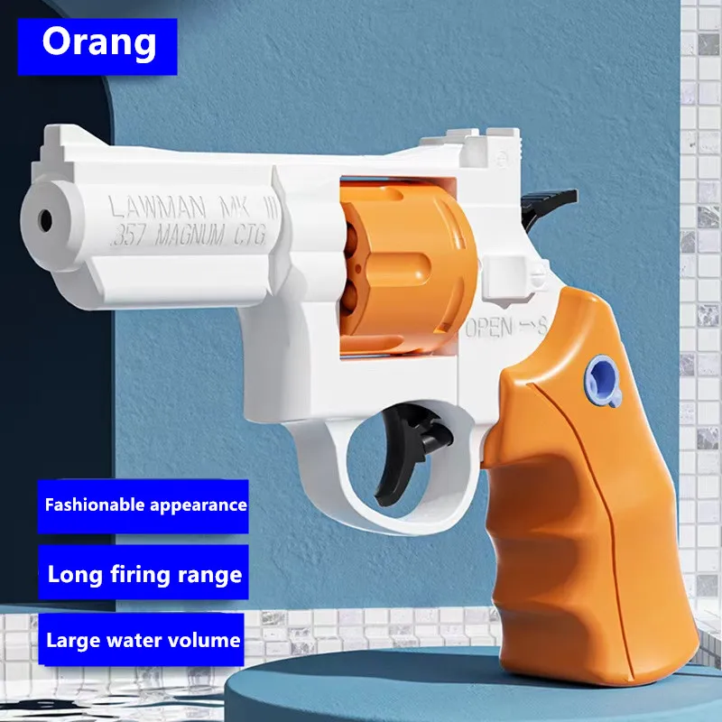 Summer Water Gun non Electric Pistol High-pressure Full Automatic Shooting Kid Children Boys Girls Adult Water Beach Toys Gun