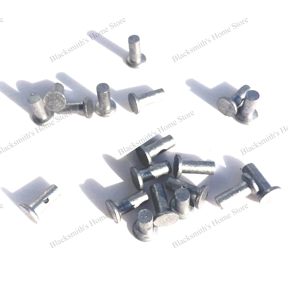 50~30pcs 10, 11, 12mm Gas Meter Lead Seal Nails, Anti-theft Disposable Seal Plugs for Water, Electricity Meters and Instruments