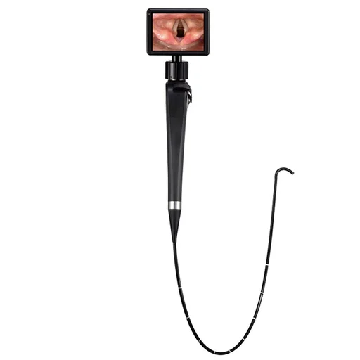 High Resolution Flexible Video Laryngoscope CE Certified Electric Steel Metal Cheap Reusable Hospitals China Sale Competitive