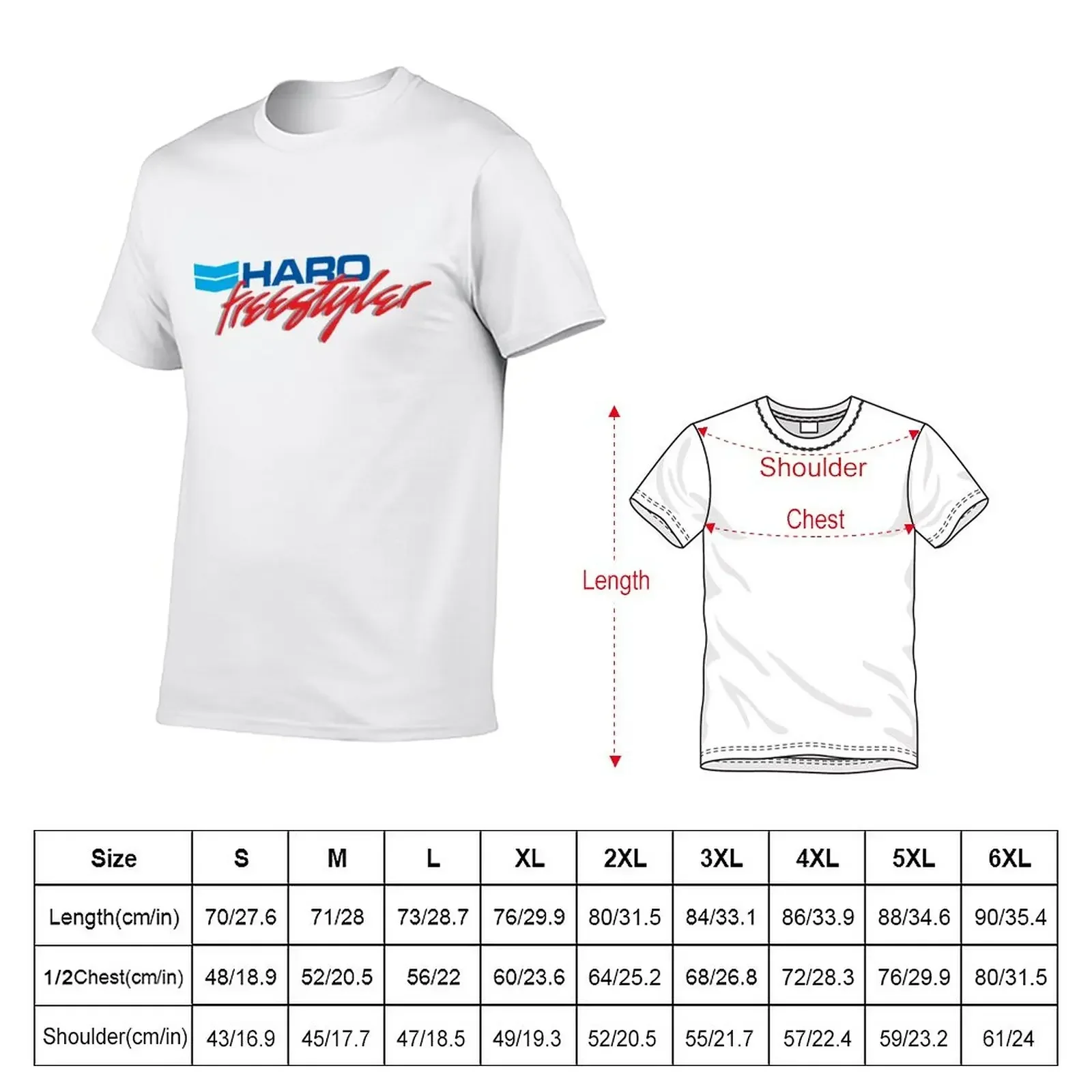 HARO FREESTYLER BIKES BICYCLE LOGO T-Shirt anime cute clothes tops mens clothing