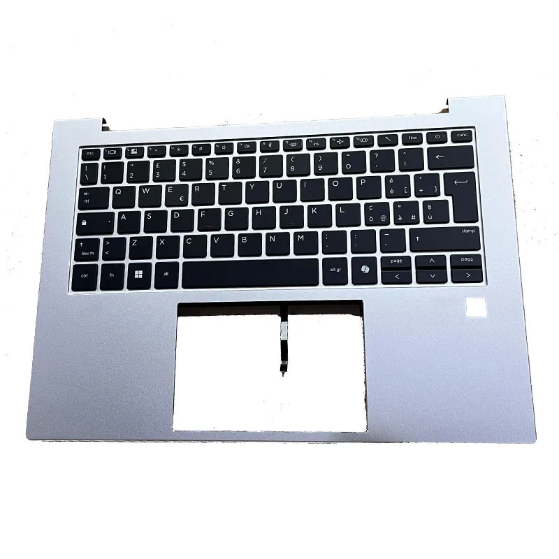 

Palmrest Upper Case With Italian IT Layout Language Backlight Backlit Keyboard For HP Elitebook 840 G11 845 G11 Silver Color