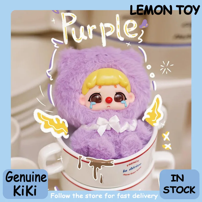 

Подлинная слепая коробка серии Kiki-Plush Zoo, милая коллекция кукол, украшение для рабочего стола, модный тренд, подарок-сюрприз для девочки