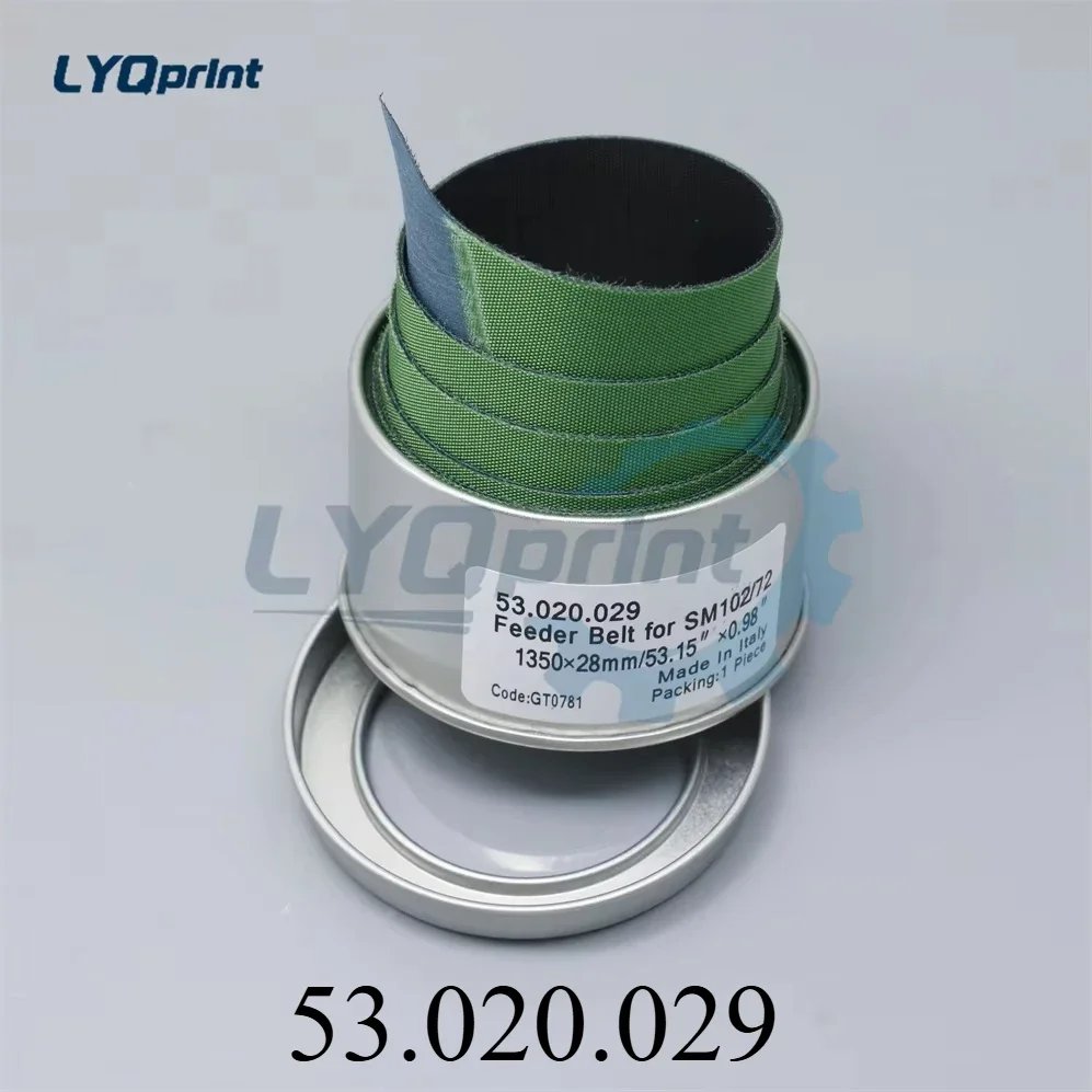 

Лучшее качество 1350x25 мм замедленный ремень подачи 53.020.029 для печатной машины Heidelberg MO