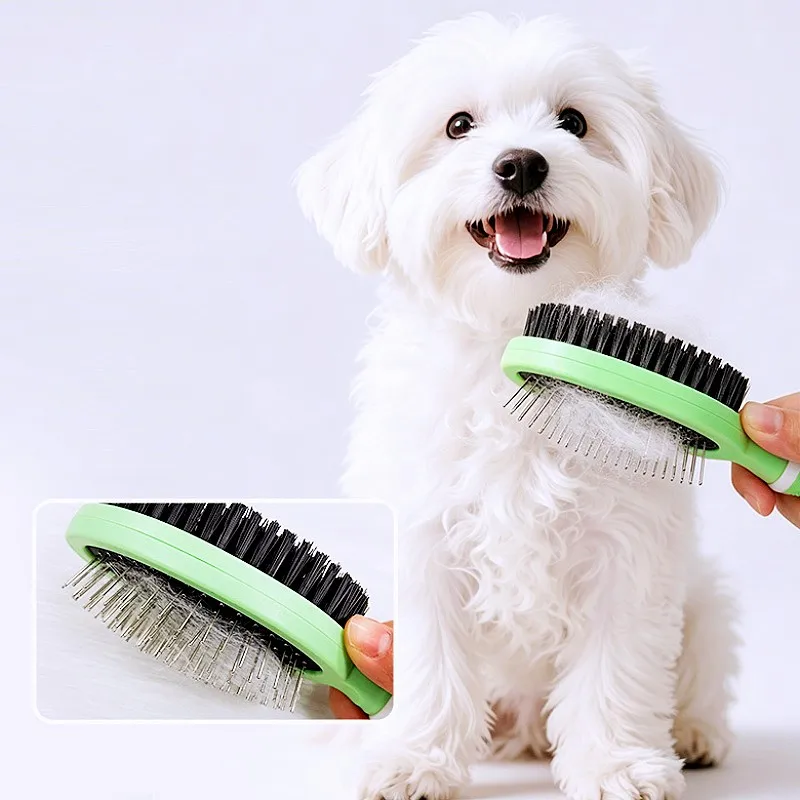 Cepillo quitapelos doble cara para perros y gatos - imagen 2