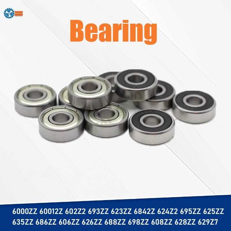 

Bearings 608zz 623zz 625zz 626zz 628zz 636zz 688zz 698zz 6001zz Deep Groove Steel Bearings for Skateboard Roller Skate