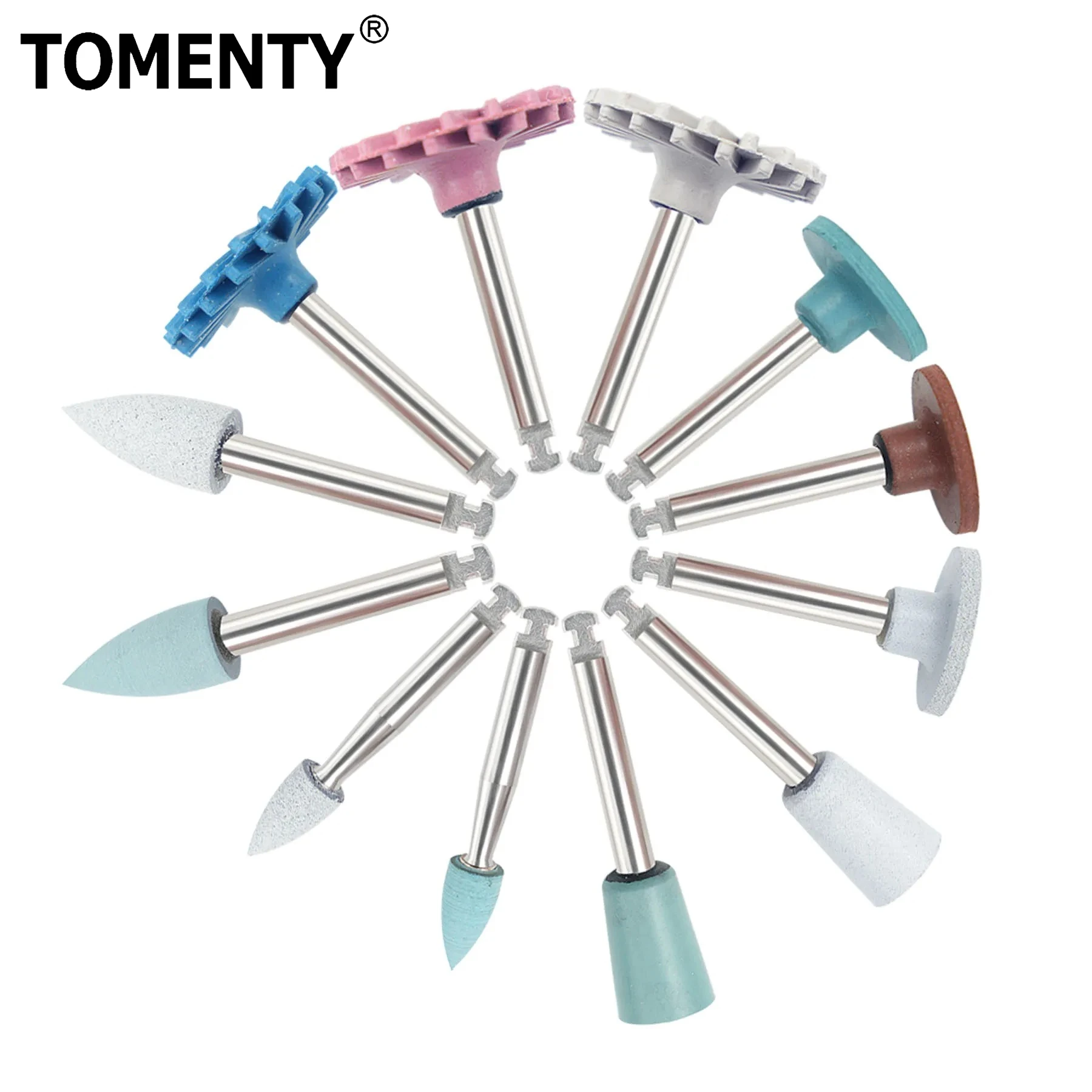 

Набор из 12 шт. (в коробке) стоматологических полировальных колесиков RA из резины для композитных материалов, спиральные полировальные колесики для шлифовки и полировки, инструмент для стоматологов