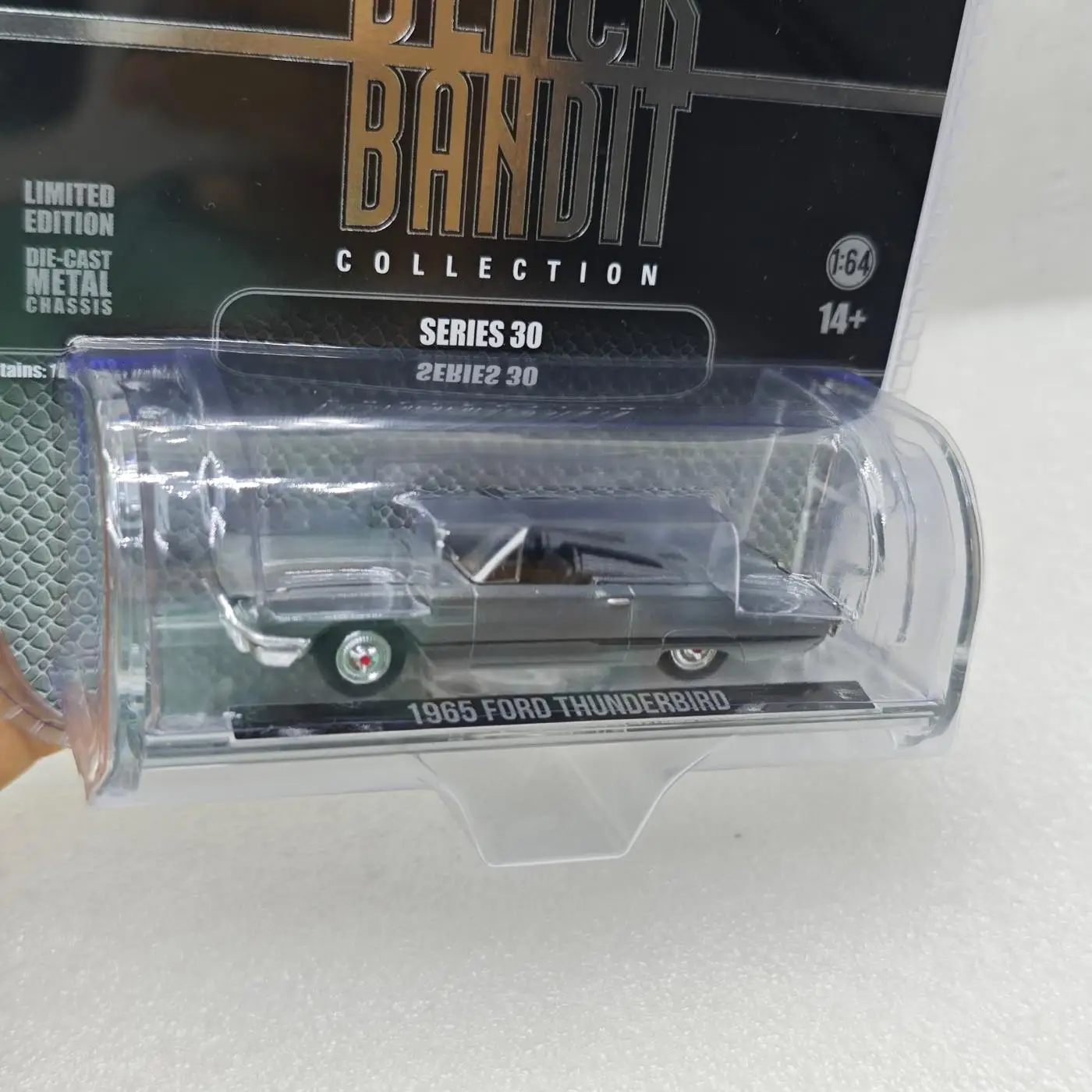 

GreenLight 1:64 1965 Ford Thunderbird Convertible Simulation Diecast Car Metal Alloy Model Car Children's toys collection gifts