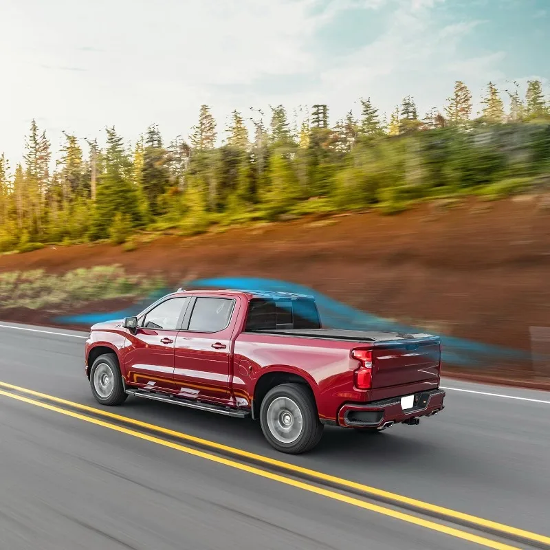 قابل للسحب شاحنة سرير غطاء تونيو ل 2014 2015 2016 2017 2018 2019 2020 2021 2022 2023 2024 2025 2026 تشيفي سيلفرادو/سي #5