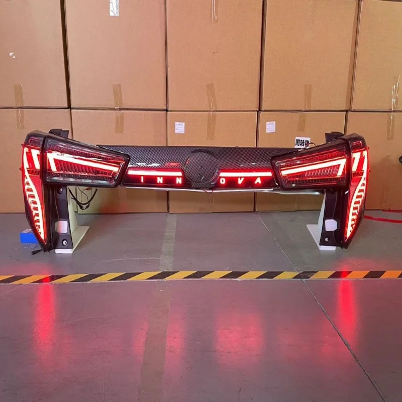 

Intelligent Library Newest Design Taillights For 2016-2022 Innova Crysta Tail Lamp With Full Led Innova Accessories