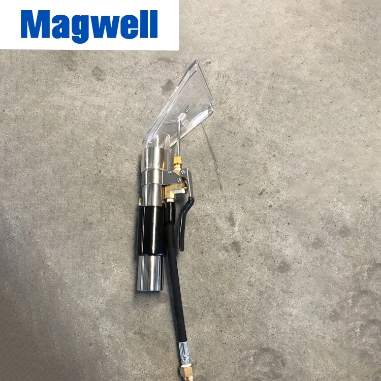 

4'' High Quality Look Through Plastic Head with inside spray function Upholstery Cleaning Detailing Wand