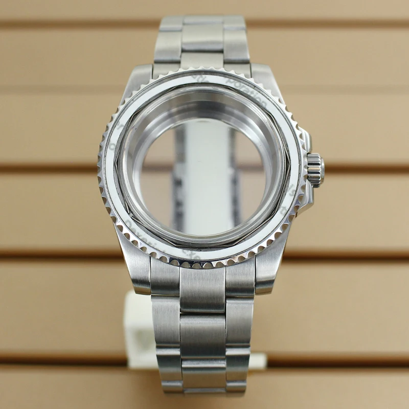 

40mm 200m Waterproof Watch Case Sapphire For SUB GMT Yacht NH34 NH35 NH36 NH38 4R36 Miyota 8215 ETA 2824 Movts Watch Accessories