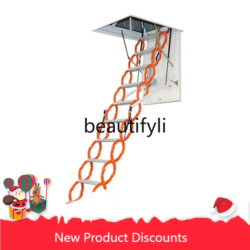 

Fully Automatic Retractable Household Hidden Indoor Elevator Electric Duplex Villa Invisible Folding Ladder