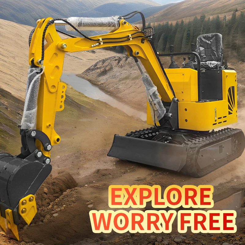 1.2 طن حقيبة صغيرة حفار صغير آلة حفارة 2 طن حفارة صغيرة حقيبة صغيرة أوروبا حفار صغير حفار صغير ​