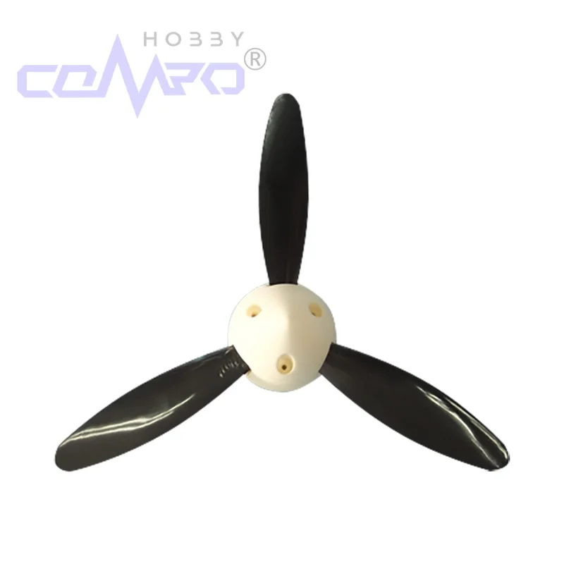 1 Set Plastic E-Prop Spinner DIY Three-Blades Spinner No Included The Props For RC Plane Part RC Accessories