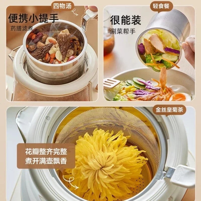 กาต้มน้ําพร้อมตัวกรอง Home Multi-Functional Office สุขภาพขนาดเล็กหม้ออัตโนมัติแก้วชากาต้มน้ําไฟฟ้า Hervidor Electrico De Agua