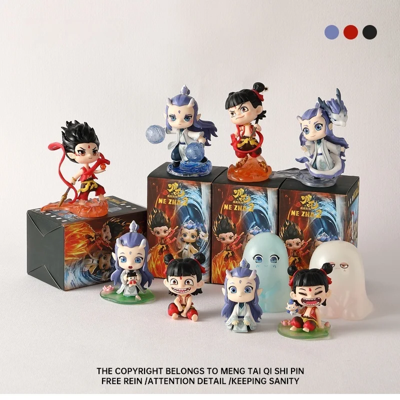 

Narwhal Birthday Gift Series Blind Box Toys Ocean Theme Decorative Ornaments Car Interior Accessories Action Figure Collectibles