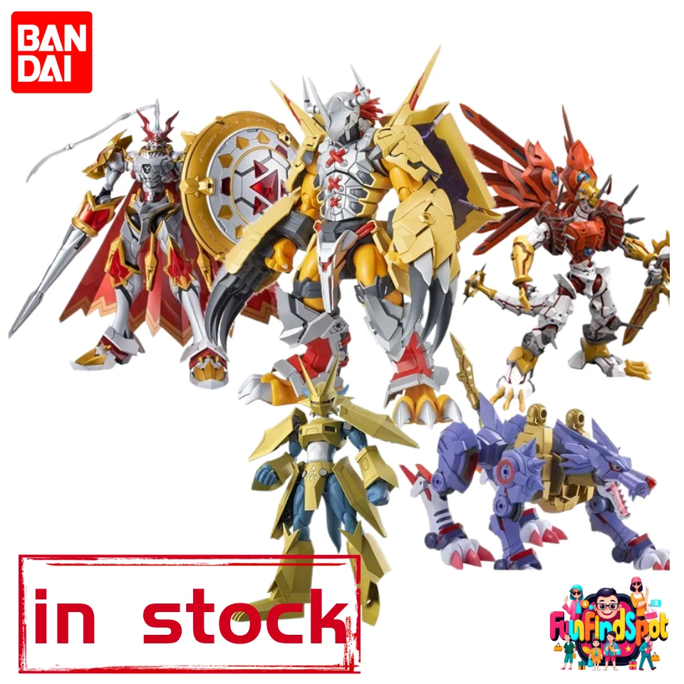 

Конструктор Bandai Figure-Rise Standard Digimon Wargreymon Mechanical Steel Garurumon для сборки, подарок для коллекционеров аниме-фигурок