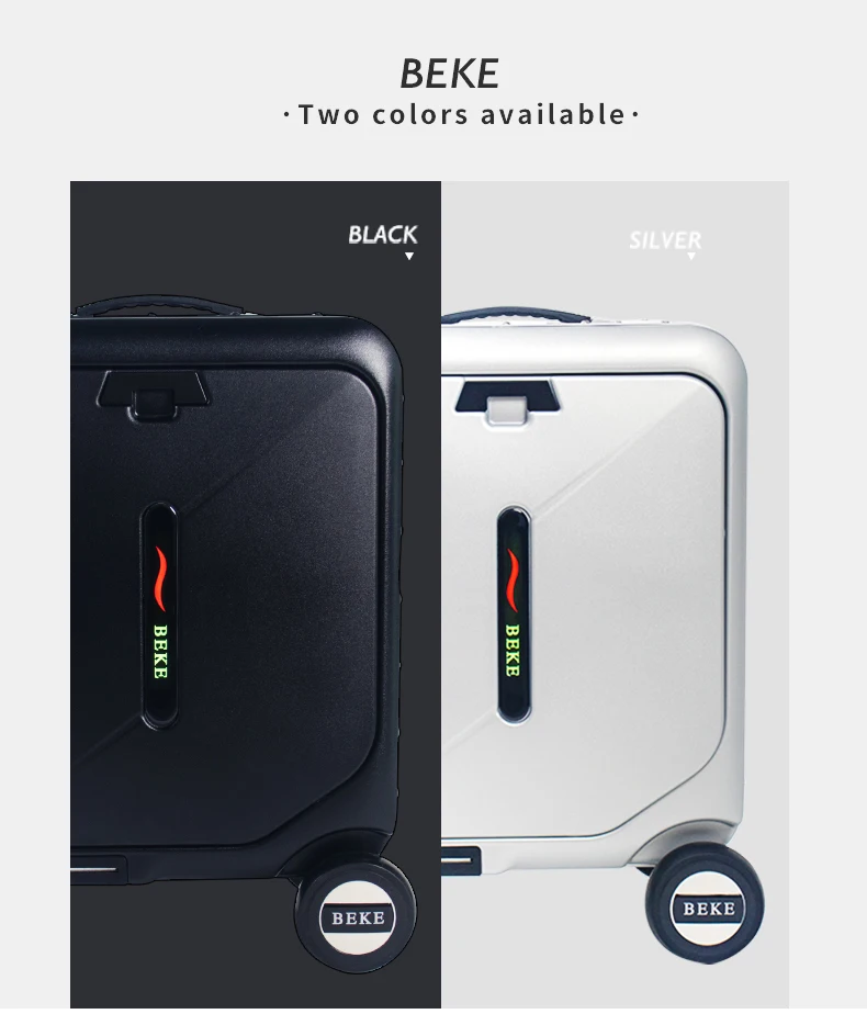[Ready to Ship] Rideable Smart Suitcase Electric Scooter Luggage 20 Inch Airline Approved Battery TSA Lock Bag