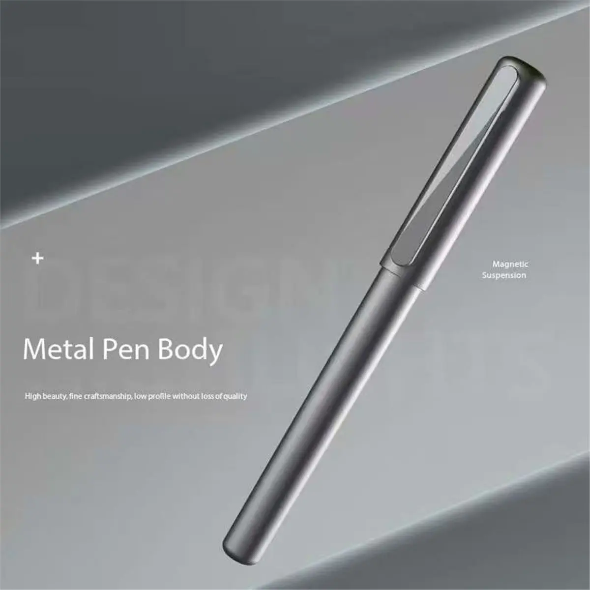Magnetic Levitation Gel Pen Tip Carbon Pen 0.5 Black Technology Magnetic Levitation Stationery Pen