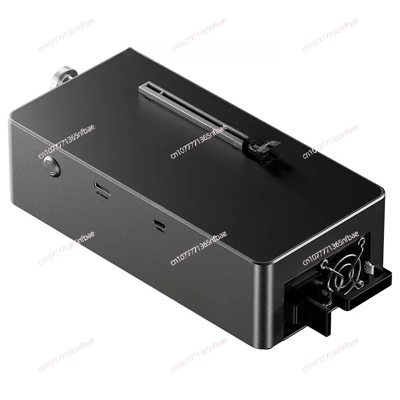 Graphics card docking station, interface reverse power supply