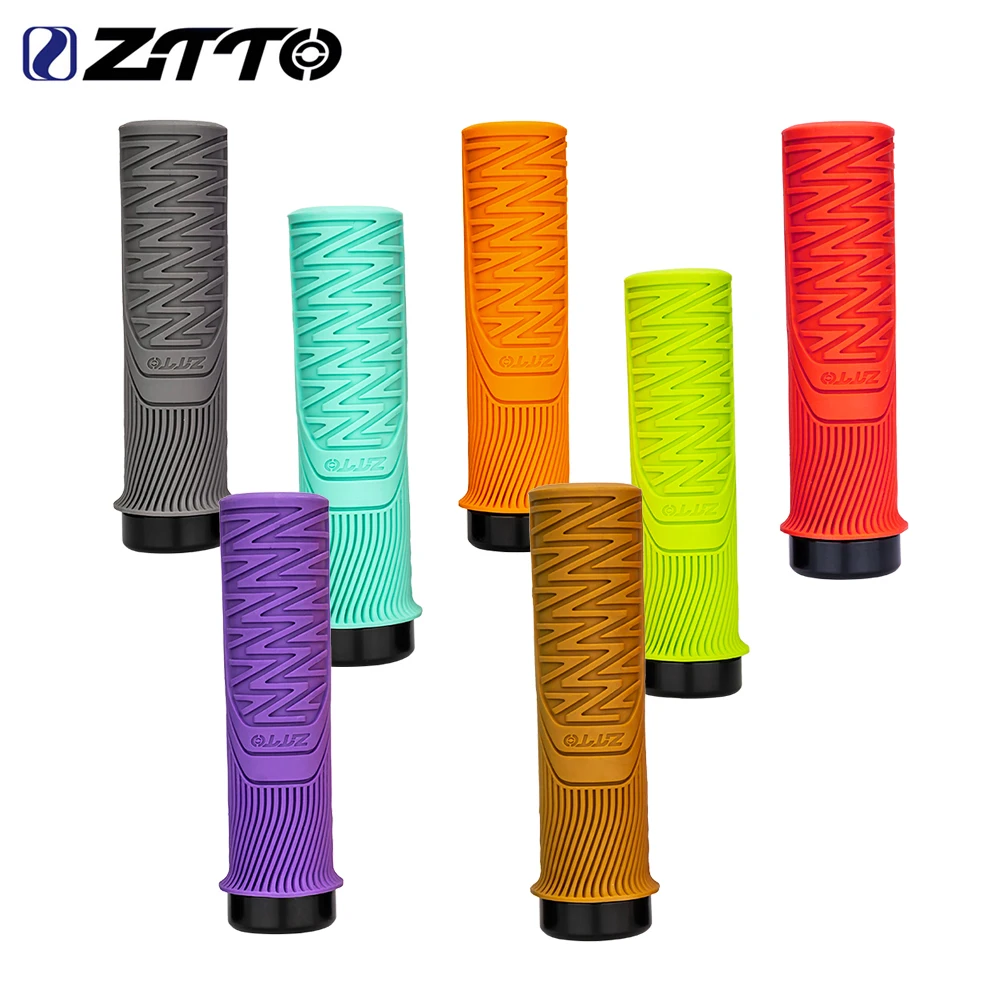 ZTTO 33mm Mountainbike-Griffe Lenker Stoßdämpfende Langlebige Griffe Komfortable Rutschfeste Gummi-Lenkerüberzüge MTB-Zubehör