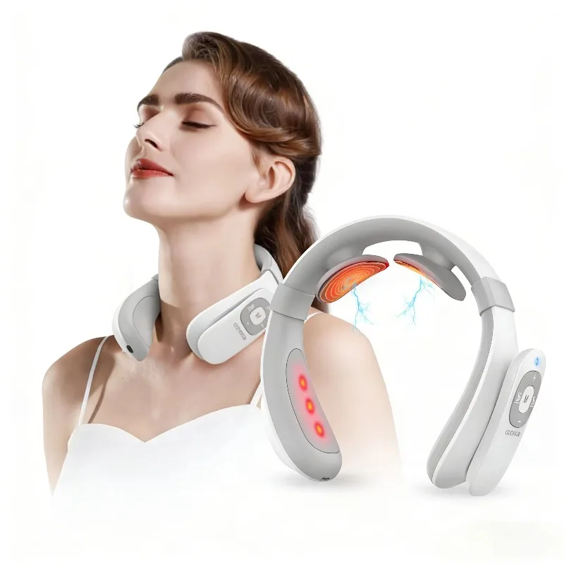 Airo Factory Price Electric Shiatsu Neck Massager with Heating and Manual-Wired Control for Neck Pain Relief and Muscle