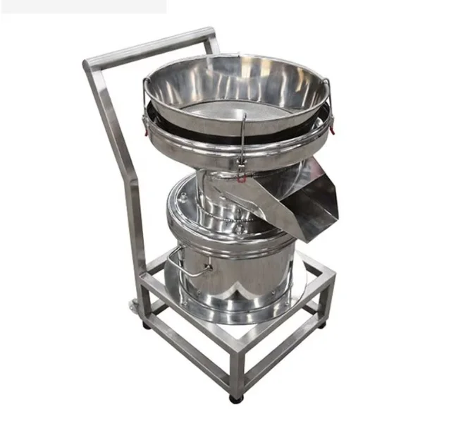 Stainless Steel Liquid Separation Equipment Honey Vibration Filter Sieve Machine