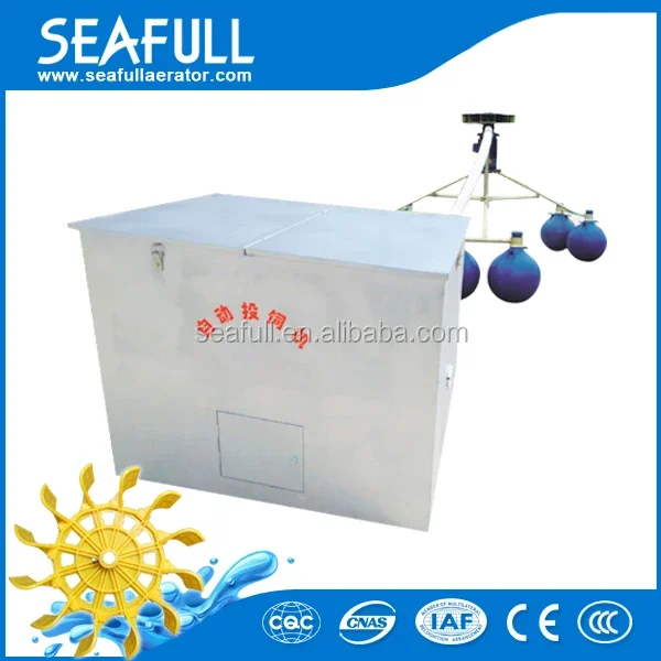 Auto Adjust Feeding Machine For Fish pond and shrimp pond