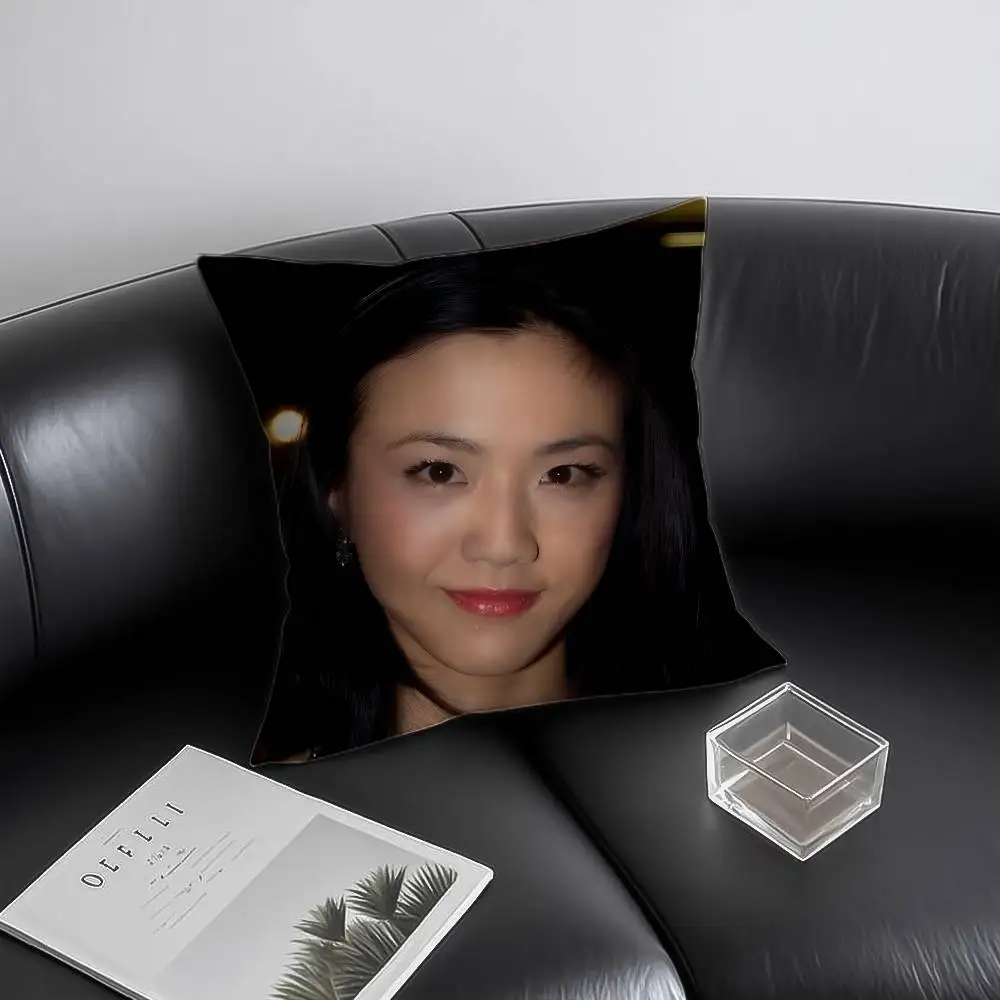 غطاء وسادة للممثل T-Tang W-Wei مضاد للغبار وسحاب غير مرئي للأريكة