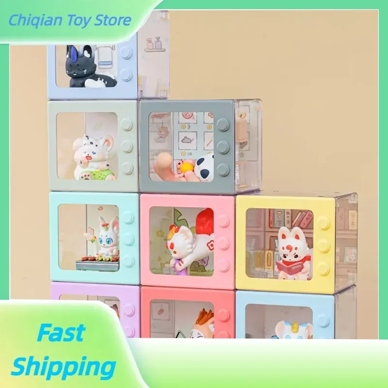 

2025 Beast Yan, аутентичная слепая коробка, божественный зверь, микрокоробка, милый аксессуар ручной работы, кукла, модная игрушка, подарок на день рождения, ПВХ