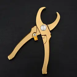 Tea pliers internal spring aluminum alloy tea knife tea opener pry tea brick tea cake tea ceremony accessories tea scissors