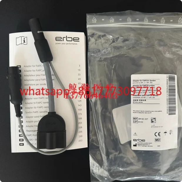 

ERBE Argon Electrode Cable 20132-227 Adapter, Argon Electrode Adapter Cable