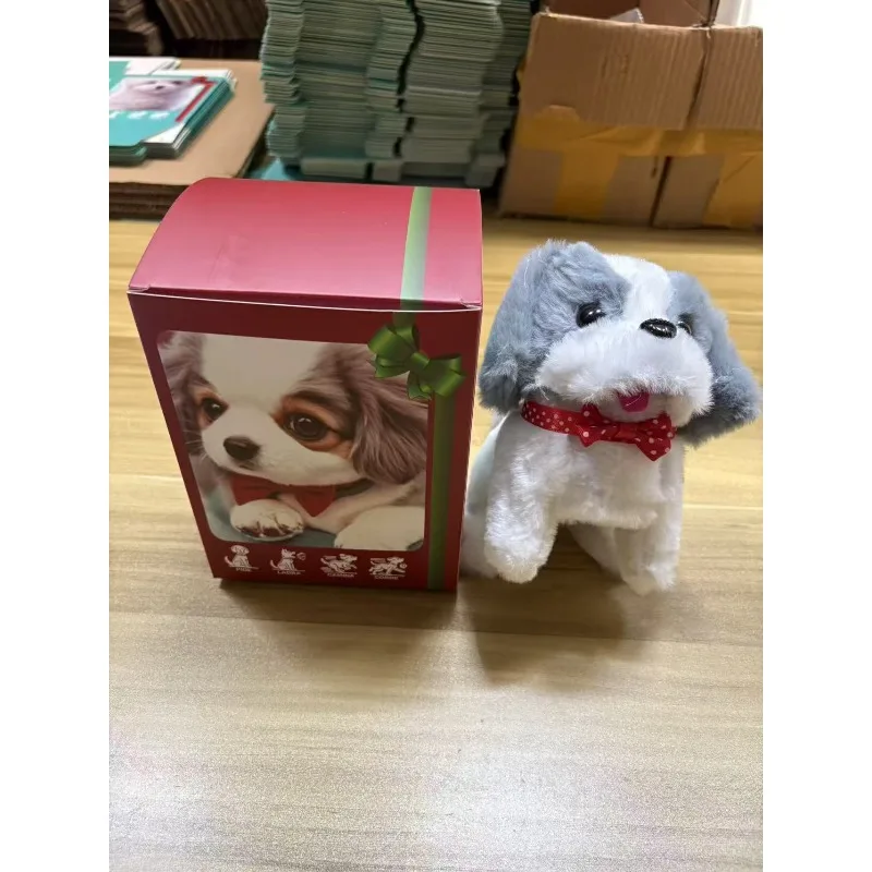 หุ่นยนต์สุนัขตัวน้อยของฉัน ของเล่นตุ๊กตาแบบโต้ตอบได้เหมือนจริง ของขวัญคริสต์มาสที่ดีที่สุดสำหรับคนรักสัตว์เลี้ยง