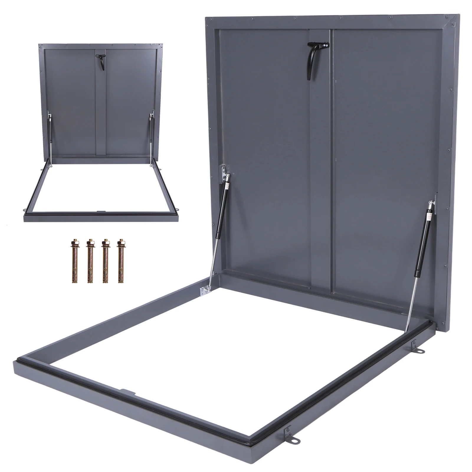 

Люк доступа к даху, квадратные мансарды на чердаке, люк на крыше, вентиляционная дверь, оцинкованная сталь, подходит для домашней промышленности