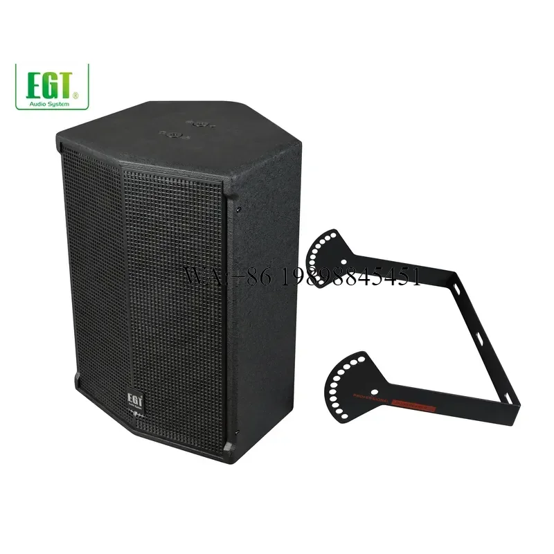 WMWMNU FX-10 Coaxial Loudspeaker 1x10 Inch 2-Way Passive Speaker High SPL Peak Power Professional Audio for Indoor and
