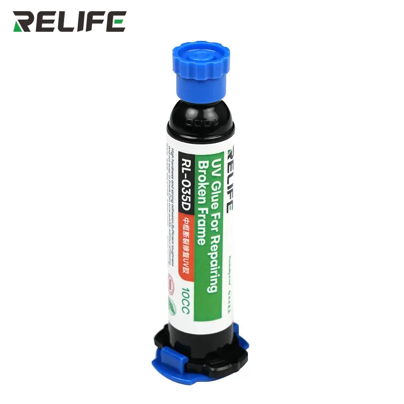 RELIFE RL-035D Repairing Broken Frame UV Glue Strong Adhesion And High Hardness,Fast Curing Without Whitening Repair Tool