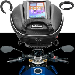 For SUZUKI HAYABUSA GSXS 750/1000 GSX-R GSR 600/750 GSXS750 GSR750 GSX1300R Motorcycle Quick Lock Racing Backpack Tank Bag Lugga