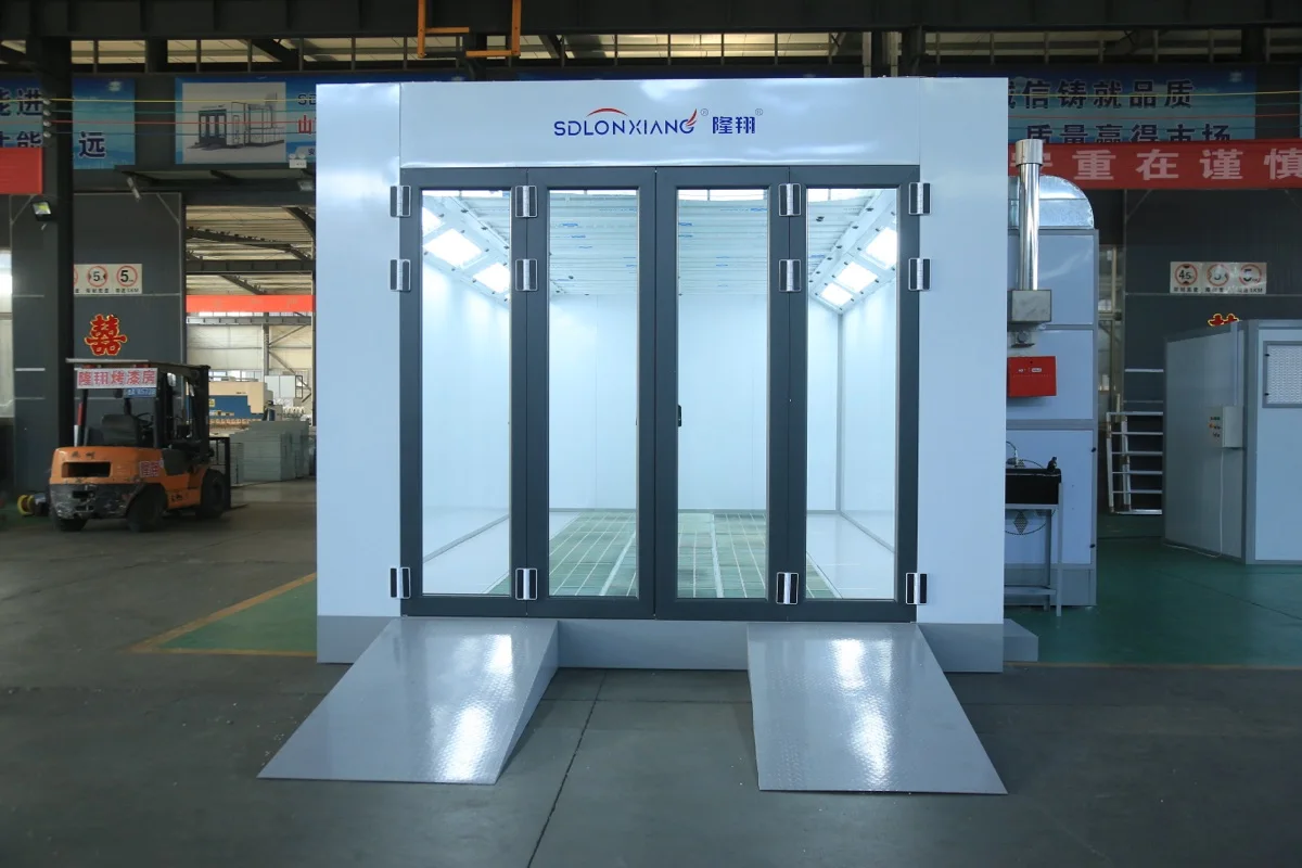 Precision Power Performance Professional-Grade Dual-Energy Spray Booth  Heating Centrifugal Fans LED Lighting 39KW Power