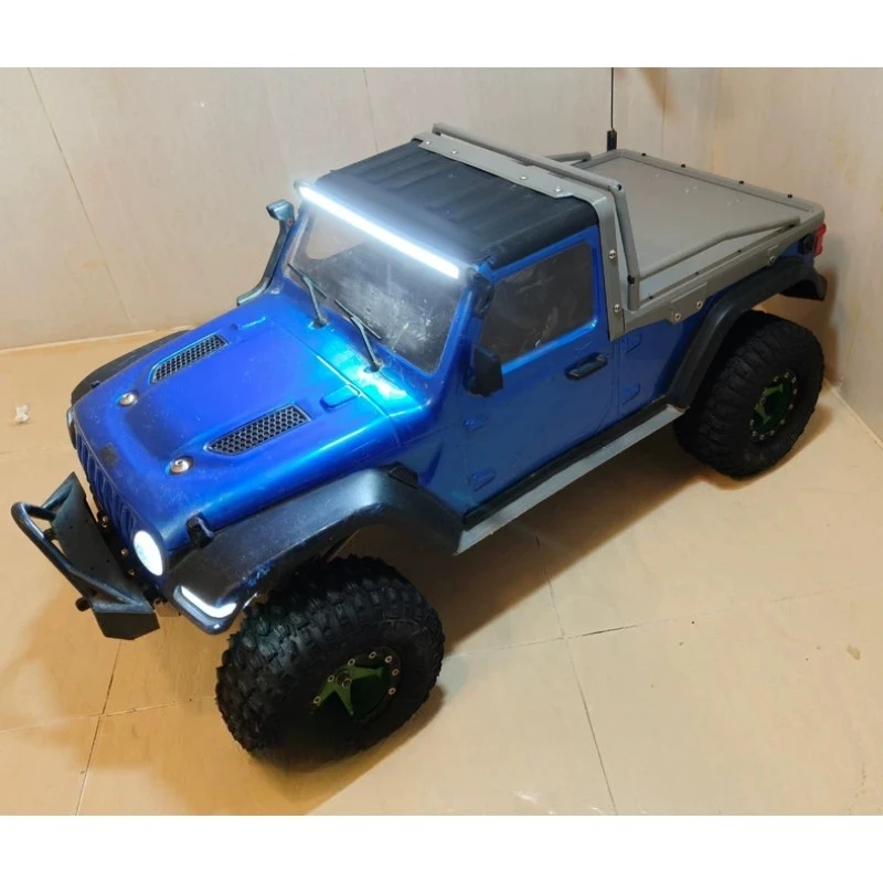 Pickup Truck Bed Conversion Kit for YK4082 1/8 Scale  RC Off-Road Car 3D Printed Decorative Parts Screw-On Mount DIY Required