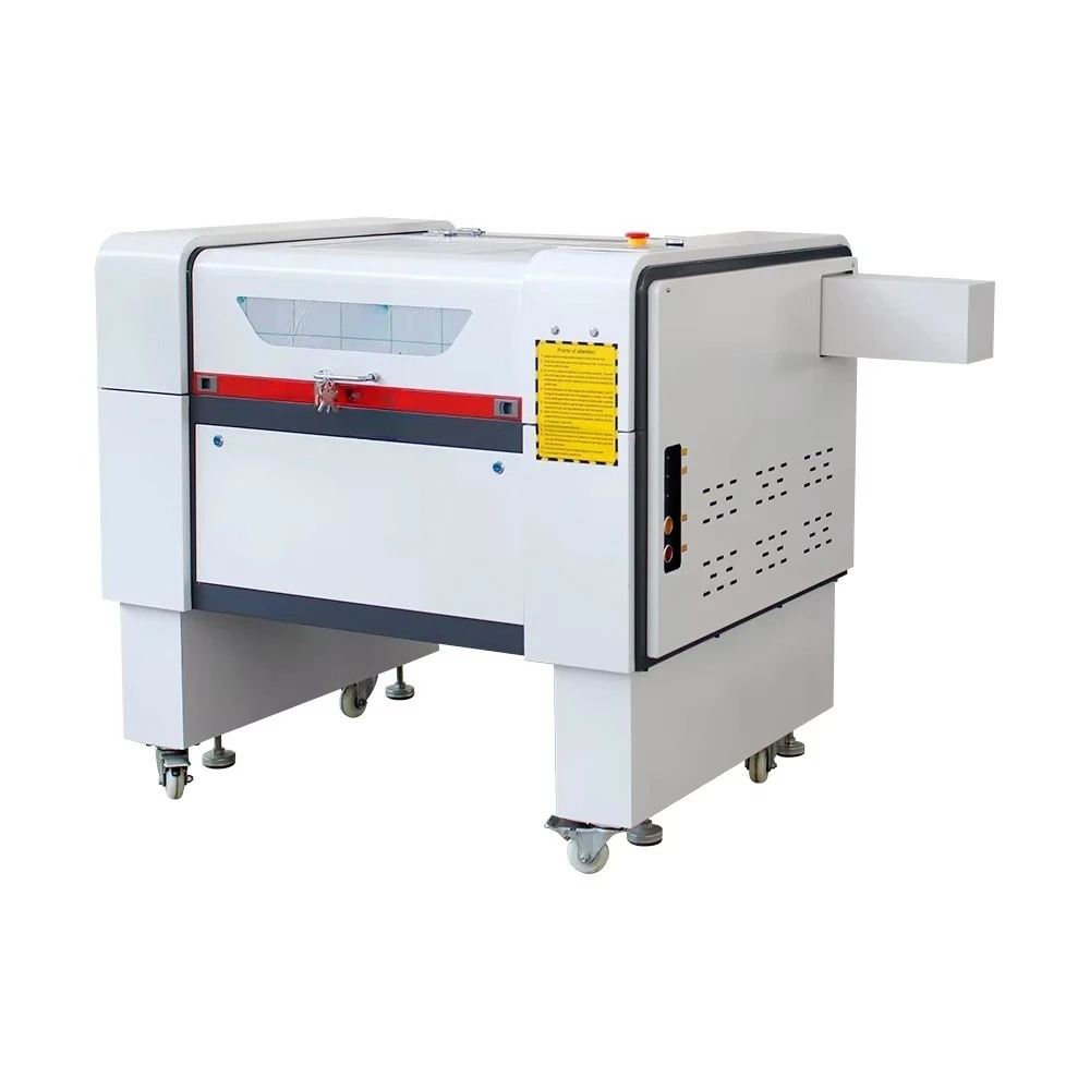 Cnc Co2 Engraving Cutting Machine Double Color Plate Cloth Gourd 4060 6040 60w 80w 100w  Cutter