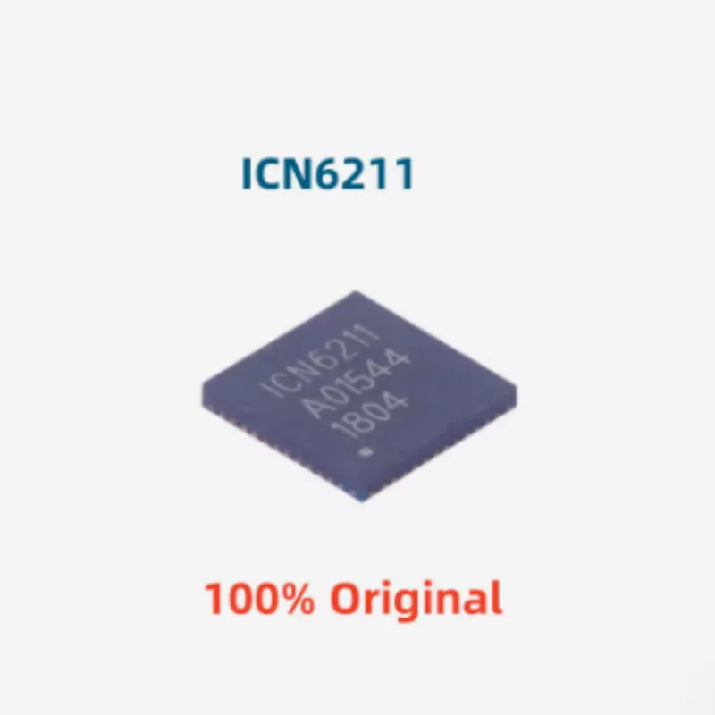 10PCS ICN6211 MIPI DSI to RGB Bridge Chip QFN-48 4Gbps 1-4 Lane Display Converter New Original