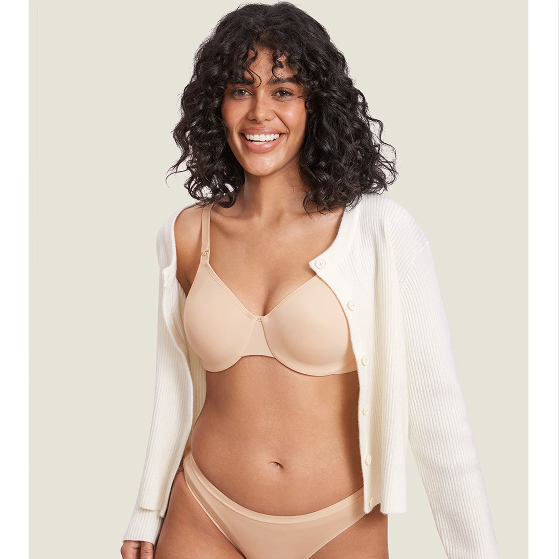 Underwire Nursing Unlined Minimizer Bras para mulheres, Bralette de amamentação, cobertura total, suporte a maternidade, sem acolchoado, DD, E, F, G, H