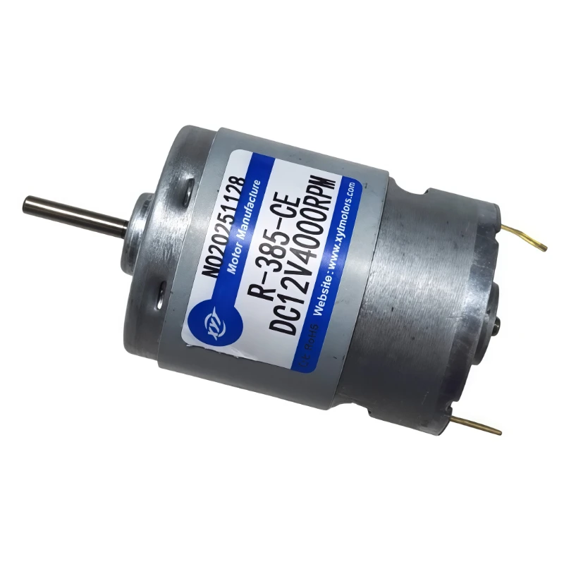 1pc R-385 Micro DC High Speed Motor Small Motor 12V/24V Forward and Reverse Adjustable High Torque Motor