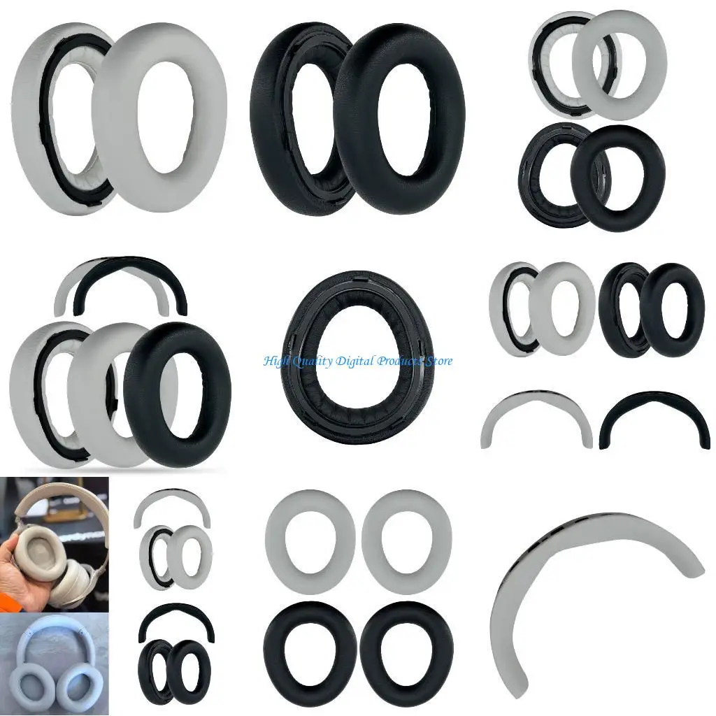 

U2JE Soft Breathable Headband Cushion Replacement For 300 Headphones Earpads