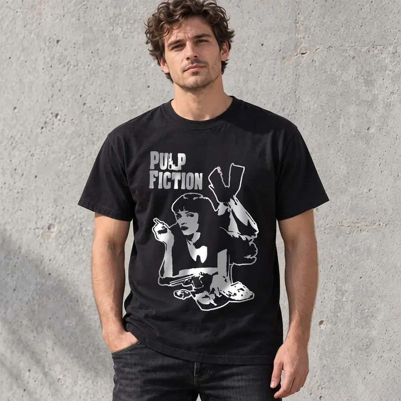 pulp-fiction-movie-graphic-t-shirt-vintage-90s-retro-film-print-tee-quentin-tarantino-classic-cinema-unisex-short-sleeve-shirt